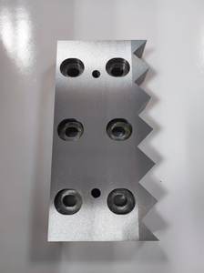 Lame industriali dimensioni su misura frantoio lama coltelli frese per Pet bottiglia frantoio lega brasatura lama fissa - Product Image 4