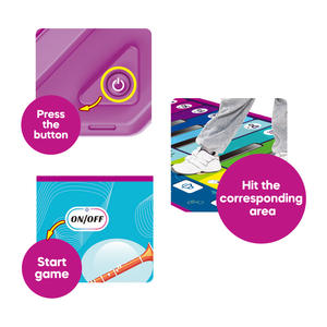 <span class=keywords><strong>Tapis</strong></span> <span class=keywords><strong>musical</strong></span> <span class=keywords><strong>interactif</strong></span>, <span class=keywords><strong>tapis</strong></span> sonore tactile avec plusieurs mélodies et modes d'apprentissage, jouet éducatif, jeu de rythme familial - Product Image 4