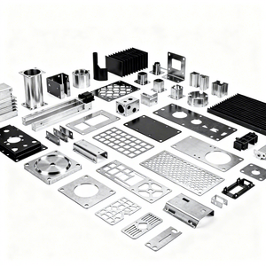 บริการตัดเลเซอร์ ขึ้นรูปโลหะแผ่น ชิ้นส่วนอะลูมิเนียมแบบกำหนดเอง ชิ้นส่วนอะลูมิเนียมชุบอโนไดซ์ - Product Image 1