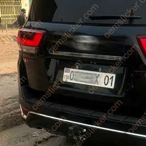 Placa de Matrícula RDC al por Mayor, Nuevo Diseño en Acrílico con Superficie Reflectante de Alta Visibilidad - Product Image 3