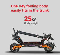 Fabrika Toptan Satışı 800W 48V 10-20Ah E-scooter 40km/s Hızlı Uzun Menzilli 2 Tekerlekli Katlanabilir Su Geçirmez Elektrikli Scooter Yetişkinler İçin