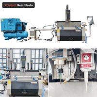 Perfiles de Aleación de Aluminio, Piezas de Revestimiento de Acero para Perfiles de Acero Plástico, Máquina de Perforación y Fresado CNC de Fibra Láser de 3 Ejes