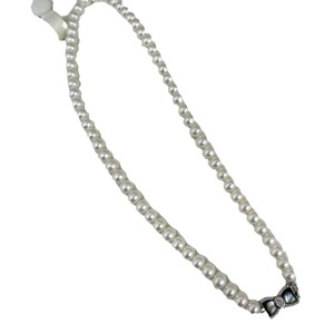 Collier de luxe Zhuji avec boucle en argent, perles d'eau douce de 7-8 mm, à forte brillance, polyvalent et de niche, en argent S925 légèrement imparfait - Product Image 5