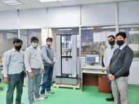 Máquina Electrónica de prueba Universal, equipo de prueba Flexural de resistencia a la tracción para prueba de tracción de madera