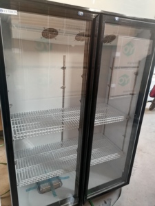 Réfrigérateur vertical à porte vitrée pour boissons de magasin de proximité, sans givre, refroidissement par ventilateur à compresseur, refroidisseur de boissons, réfrigérateur à bière - Product Image 5
