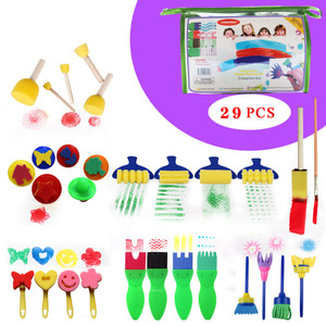 Nuevo Producto: Set de Rodillos de Esponja para Pintar con Forma de Foca para Niños, Set de Pinceles de Esponja para Arte - Product Image 1