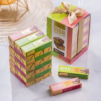 Carton en papier personnalisé barre de chocolat à la truffe présentoir de bonbons emballage boîte de présentation de chocolat pour supermarché