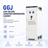 Panneau de correction du facteur de puissance personnalisé GGJ, banque de condensateurs automatique basse tension, vente directe usine pour système de distribution industrielle