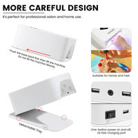 2025 nouveauté sans fil lampe à ongles pour Salon SUN S10 UV LED sèche-ongles pour Gel vernis manucure lampe