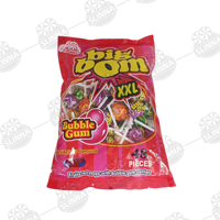 Grote Bom Fruit Harde Stick Candy Lollipop Kauwgom Gecoate Zak Halal Gelatinevrij Zoet Groothandel