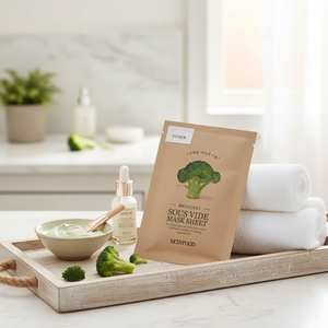 SKINFOOD High Quality Broccoli Sous Vide Mask Sheet Premium Facial Mask - Product Image 3
