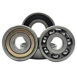 Roulements à billes à gorge profonde en acier inoxydable, approvisionnement direct usine, dimensions 17*35*10mm, disponibles en 6003-2RS pour moteurs - Product Image 1