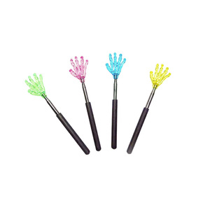 Retractable Skull Hand <b>Back</b> <b>Scratcher</b> Metal Alloy Manual Home Use For Seniors - Product Image 1