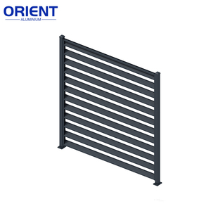 <span class=keywords><strong>Ringhiere</strong></span> in Vetro per Recinzioni Facili da Installare Orient, Profilo a U in Alluminio per Esterni - Product Image 5