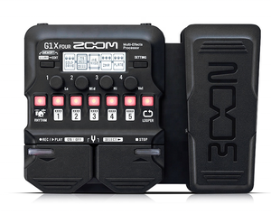 Processeurs d'effets pour guitare électrique Zoom G1X Four/B1X Four, accessoire d'instrument de musique audio domestique pour pédale d'effets de basse - Product Image 3