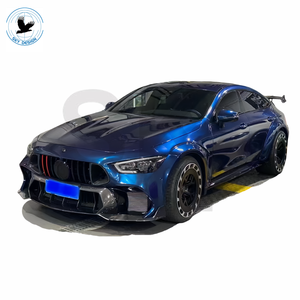 Kit carrosserie large en fibre de carbone, pare-chocs, ailes, compatible avec Mercedes <span class=keywords><strong>Amg</strong></span> Gt50 Gt53 Gt43 Gt63 <span class=keywords><strong>4</strong></span> <span class=keywords><strong>portes</strong></span> - Product Image 3