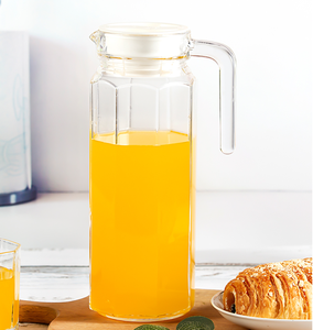 Jarra de Vidrio para Bebidas, Jarra de Agua de Vidrio para Uso Doméstico, Regalo Promocional, Jarra de Pato de 1.3L, Jarra de Vidrio de 1L - Product Image 6