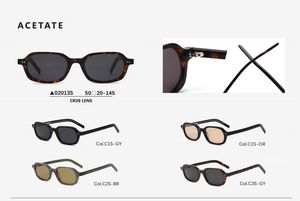 Y2k lunettes de soleil unisexe carré à la mode rétro lunettes de soleil polarisées femmes 2025 nuances pour hommes lunettes de soleil personnalisées acétate lunettes de soleil - Product Image 6