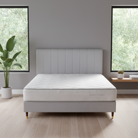 Matelas hybride à mémoire de forme et ressorts ensachés, sensation moyenne, format Twin, en boîte, prix abordable - Offre Spéciale