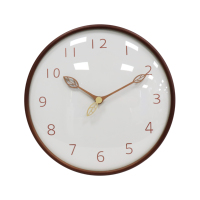 Moderne Glas 12-Zoll Quarz-Batterie Retro-Wanduhr mit Zeigeranzeige für Wohnzimmer-Dekoration