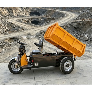 Mini Dumper Elettrico HuanSheng con Ribaltamento Idraulico 1.5 tonnellate, Speciale per Miniera e Tunnel, Mini Dumper Minerario - Product Image 4