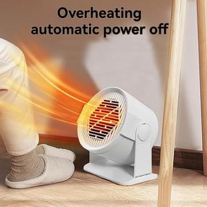 Chauffage électrique portable pour la maison et le bureau, idéal pour les tentes et les bureaux, chauffage efficace pour la maison et le bureau, ventilateur chauffant compact - Product Image 4