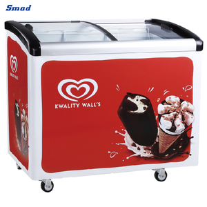 Vitrine réfrigérée Smad 265L avec porte en verre incurvée - Product Image 5