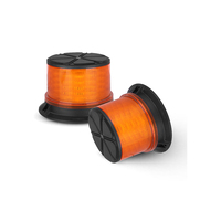 LED Amber Warning Sicherheit Blitzlicht 12V-24V mit magnetischem super hellem LED-Blitzlicht