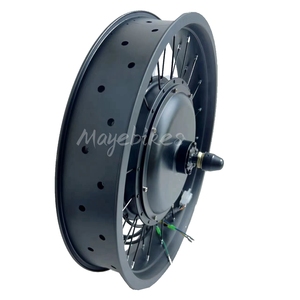 20 "* 4.0 électrique gros pneu pneu vélo moyeu de roue moteur Conversion Kit 48v 1000w neige Ebike pièces de rechange Kit 26 pouces - Product Image 5