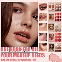 Palette de Maquillage Multi-usages 5-en-1 : Fard à Paupières, Illuminateur, Blush et Poudre – Vente en Gros