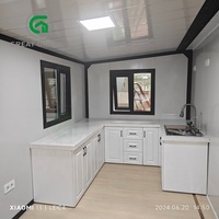 Maisons préfabriquées de grande taille, conteneur de 20 pieds, Australie, 3 en 1, maisons mobiles pliables, maisons modulaires extensibles, maison en conteneur