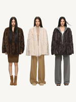 Manteau d'hiver élégant et ample en fausse fourrure épaisse à col en V pour femme, doux et moelleux
