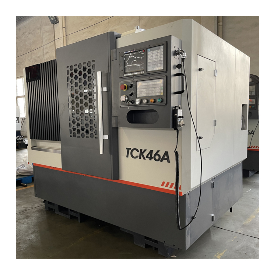 Автоматический мини токарный станок с ЧПУ TCK46A для токарной обработки