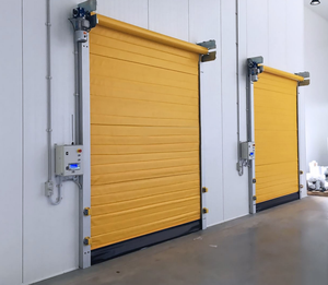 Puerta Rápida Enrollable de <span class=keywords><strong>PVC</strong></span> Comercial con Cierre de Cremallera y Fondo Suave de EPDM para Acceso Industrial y de Almacenes - Product Image 1