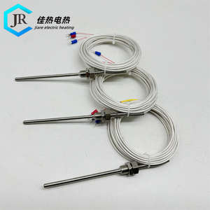 温度センサー<span class=keywords><strong>PT1000</strong></span> 3線工業用ステンレス鋼熱電対プローブ<span class=keywords><strong>Rtd</strong></span>センサーチップクラススクリューバヨネット - Product Image 4