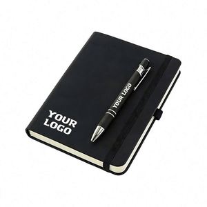Wholesale Fresh Color Notebook <b>Custom</b> Hardcover <b>Diary</b> Customized Journal with Lined Inner Page, Pen Loop and Ribbon Bookmark - Product Image 1
