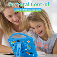 Tableta Educativa Resistente a Golpes con Pantalla IPS de 7 Pulgadas, 2 GB de RAM, 32 GB de ROM, Batería de 2500 mAh, Control Parental, Tableta para Niños