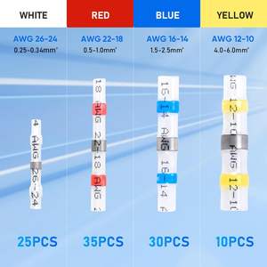 Manchon de soudure thermorétractable pour ingénierie chimique, rapport 2:1, étanche, isolant, pour la protection des bornes de câbles - Product Image 2