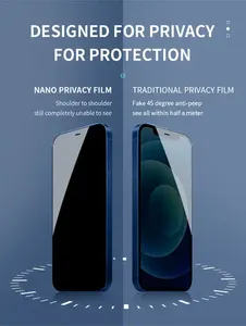 Custom copertura completa Soft Anti-spia S23 S24 <span class=keywords><strong>S22</strong></span> Plus idrogel protezione dello schermo per la Privacy per Samsung <span class=keywords><strong>Galaxy</strong></span> S24 <span class=keywords><strong>Ultra</strong></span> - Product Image 2