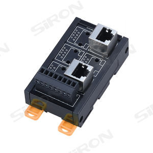 सिरॉन T391-4 श्रृंखला एल्यूमीनियम त्वरित संपर्क rj45 ईथरनेट हब महिला स्प्रिंग टर्मिनल ब्लॉक मॉड्यूल तार कनेक्शन के लिए - Product Image 6