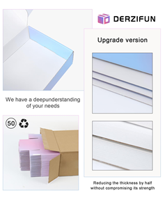 กล่องของขวัญกระดาษแข็งพิมพ์โลโก้สั่งทำพิเศษสุดหรู ขายดี - Product Image 4