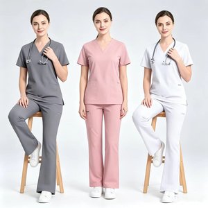 Tenues médicales modernes pour femmes, gilets de sécurité renforcés, personnalisables avec logo, pour commandes en gros - Référence 42332 - Product Image 1