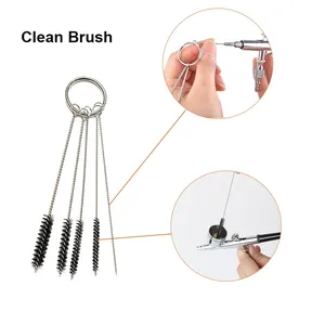 Rechargeable Airbrush Barber Toy Model Helmet Tshirt <b>Paint</b> Art Craft Textile Mural Cosmetic Makeup Nail Beauty Cake Compressor - Product Image 5