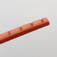 Nut Tulang Asli Pra-Potong untuk Gitar Elektrik 6 Senar, Nut Atas Senar Gitar, Ukuran 42*3.5*4.5 mm