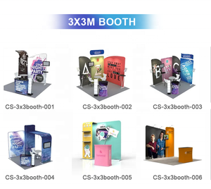 Portable Advertising Fashion Display Stand Banner Trade Show Exhibition <strong>Panels</strong> Standard 10x20ft Trade Show Booth - Product Image 4