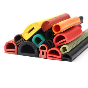 कस्टम के लिए उच्च तापमान प्रतिरोधी ई आकार सिलिकॉन रबर गैसकेट ओवन दरवाजा जवानों - Product Image 2