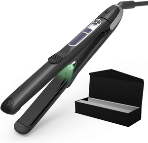 Plancha de Pelo Profesional Nano Titanium Pro, Plancha de Pelo de 450F, Juego de <span class=keywords><strong>3</strong></span> Tamaños, Logotipo Personalizado, LED, USB, Plancha Plana al por Mayor - Product Image 6