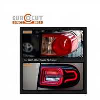WOFIT Hochwertige Auto-Neuheit Vorderlicht Plug&Play Auto-Zubehör LED-Rückleuchte für 2007-2017 FJ Land Cruiser