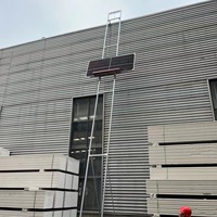 Equipo de Elevación Eléctrico Portátil para Interiores, para Levantar Materiales de Construcción, con Capacidad para 100 kg desde el Suelo hasta 35 Metros de Altura