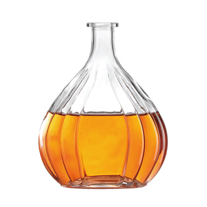 Bouteilles en verre cristal blanc carrées de 750 ml de la marque Keystone, bouchon à couronne, impression sérigraphique, emballage de haute qualité, whisky, liqueur - Product Image 1